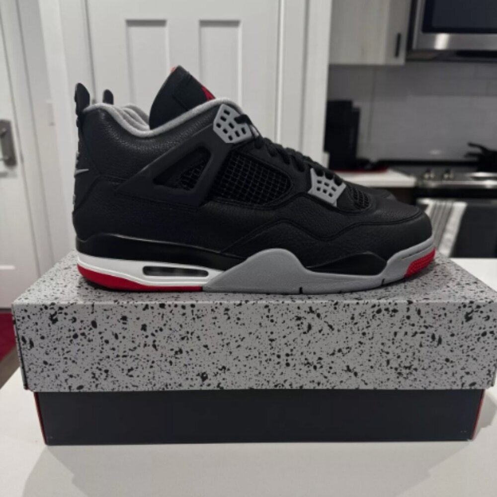 Nike Air Jordan 4 Retro Bred Reimagined